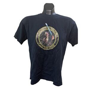 Youth Obama Wan Kenobi Star Wars T-Shirt - Size Large